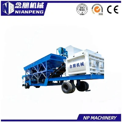 โรงงานผสมคอนกรีตเคลื่อนที่